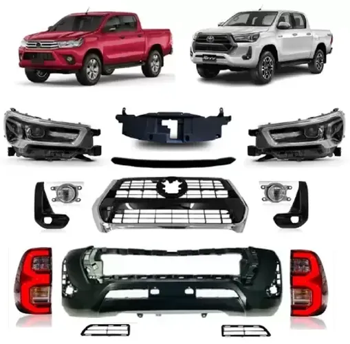 Body Kit Transformação Pickup Toyota Hilux 2021 Completo
