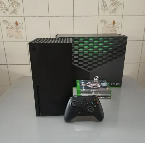 Xbox séries x 1TB impecável