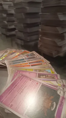 Bulk de cartas pokemon em inglês 
