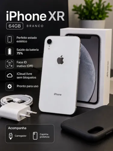 iPhone XR 64Gb | 75% bateria