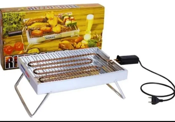 Churrasqueira elétrica top grill na promoção