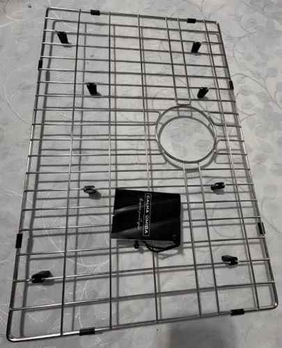 Grade Aramada Inox Proteção Fundo Pia Cuba Eletropolid 60x40 Cor Polido