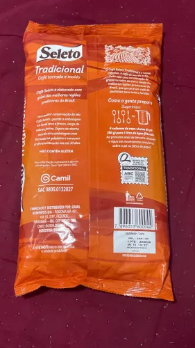 Café torrado e moído