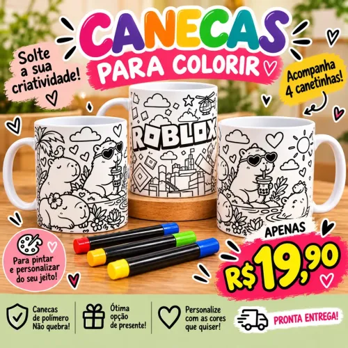 Canecas personalizadas