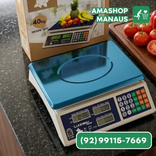 Balanca Digital Comercial 40kg Alta Precisao