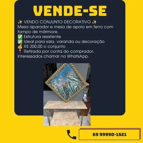  CONJUNTO DECORATIVO