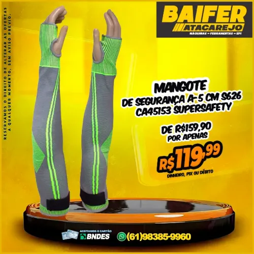 Mangote de Segurança A-5 CM S626 CA45153 Supersafety