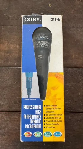 Microfone profissional Coby