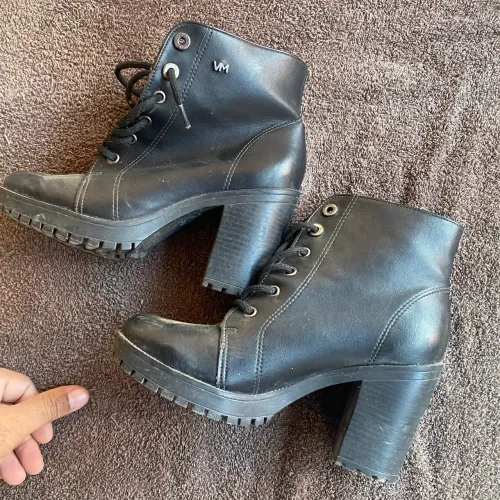 Bota Coturno Salta Alto Via Marte N? 35