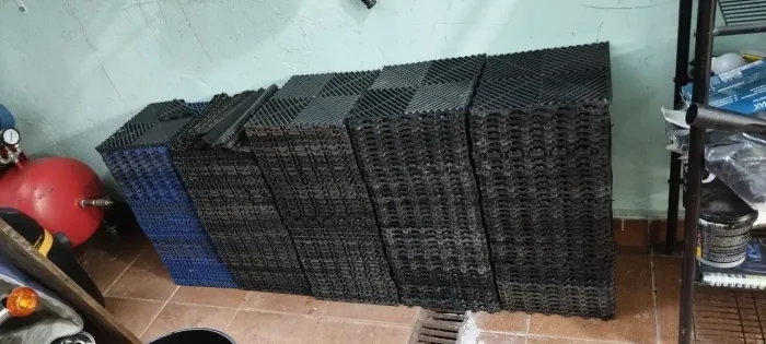 Piso para estética automotiva