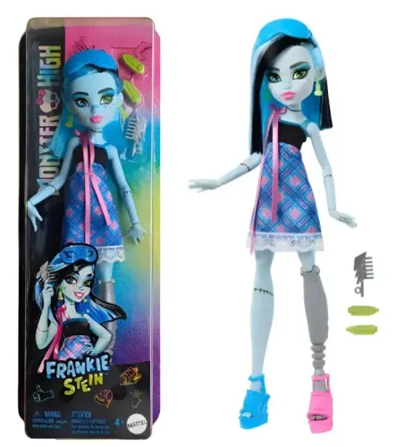 Boneca Frankie Stein da linha Monster High Pijamas Monstruosos Mattel NOVO