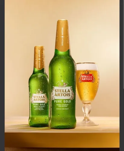 10 caixa de Stella Gold 600ml promoção