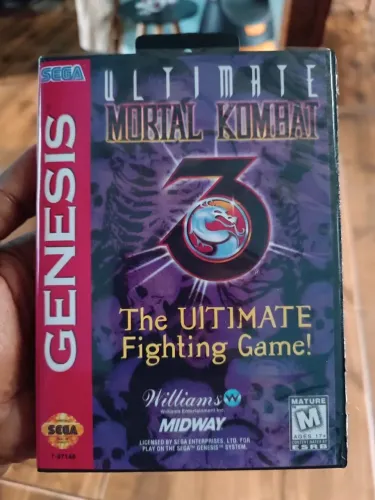 Mortal Kombat 3 Ultimate C/box e manual Repro