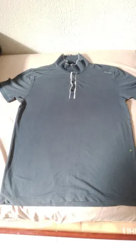 Camisa Hugo boss azul escuro original