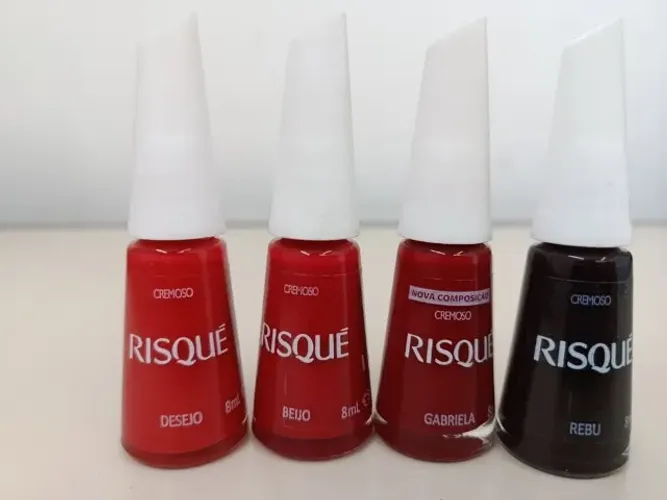Kit de Esmaltes com 4 Unidades Risqué