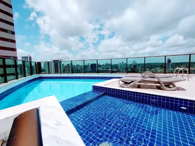 Porto Jardins no Rosarinho | 89m²| Andar alto | 3 quartos | 2 Vagas de garagem.