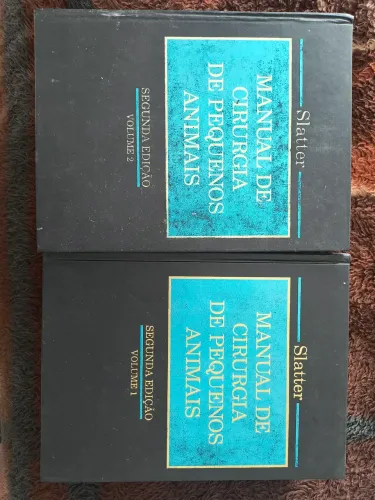 Livro Manual de cirurgia de pequenos animais