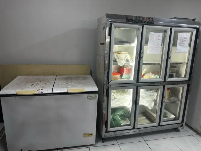 Geladeira e freezer 