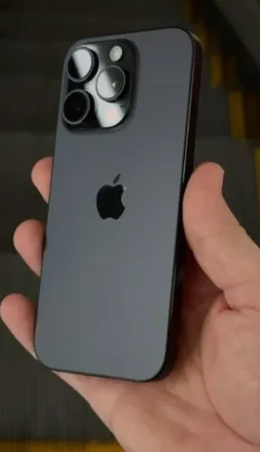 iPhone 16 pro Preto 128 GB 6 meses de garantia