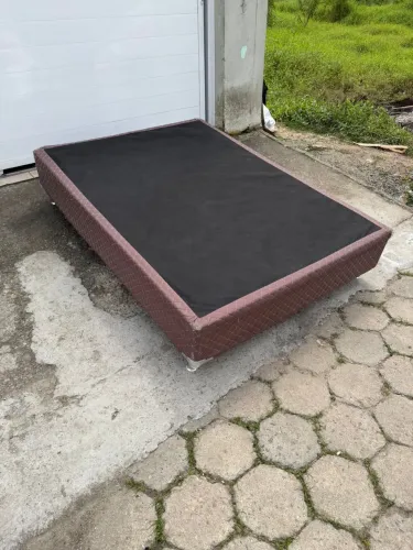 Base cama box casal