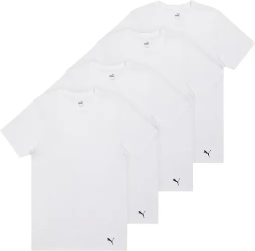 Kit 4 Camisetas Puma Masculino 100% Algodão Novo/Selado