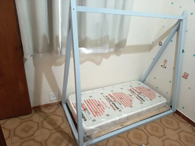 Cama infantil Montessoriana + colchão na embalagem