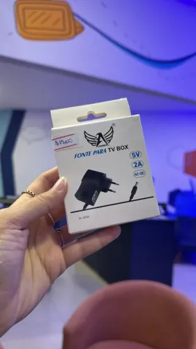 Fonte para TV BOX / AC-DC / Lacrado / Loja física / $15,00