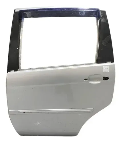 Porta Traseira Esquerda Fiat Idea 2012/2016 Traseira Esquerda Prateado