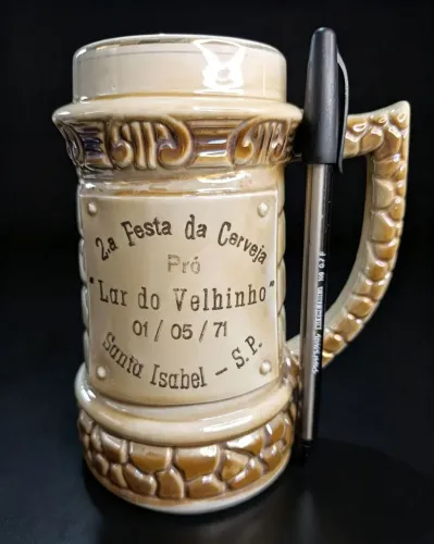 Antiga Caneca de chopp Monte Sião.