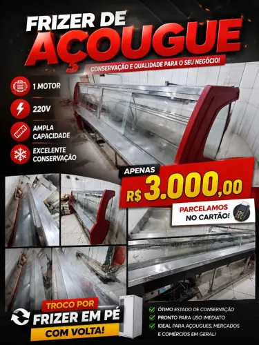 Frizer de açougue