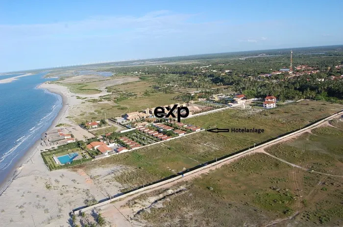 Terreno beira mar na praia de Parajuru.