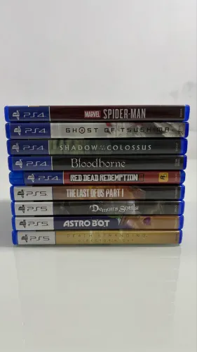 Jogos de PS5 e PS4