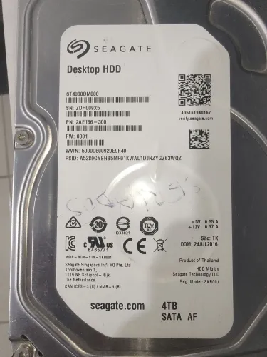 Vendo HD 4 Terabyte.