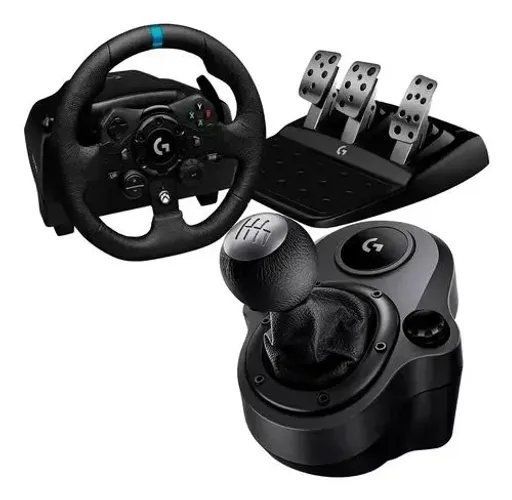 Volante Logitech g923 Xbox com câmbio