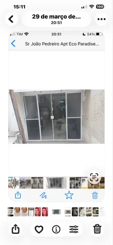 Porta M2000 com três lâminas