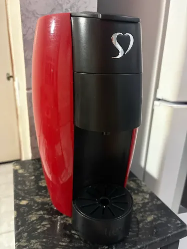 Cafeteira Três Corações LOV Vermelha