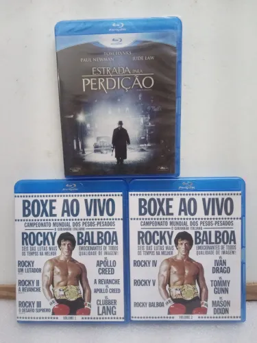 Coleção Rocky Balboa 1 ao 6 original