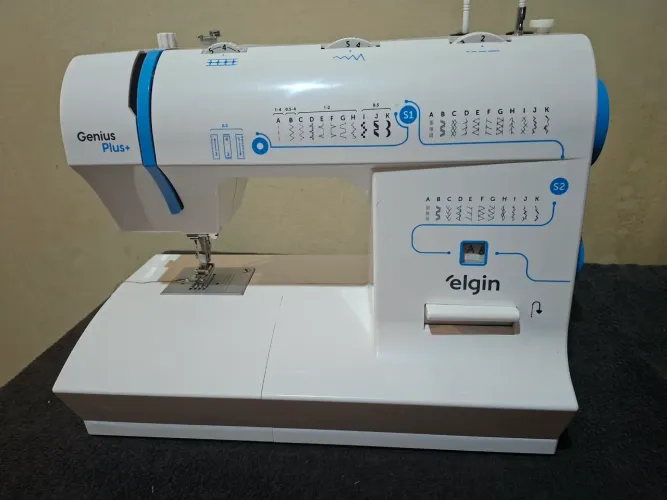 MÁQUINA DE COSTURA ELGIN JX-4035 - COMPLETA