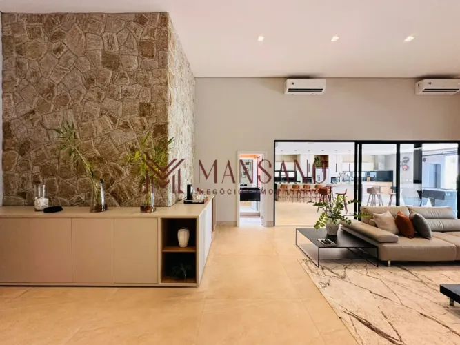 Casa para locação no Residencial Lago Sul com 3 suítes e 390 m², Bauru - SP