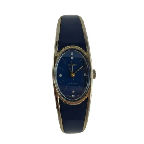 Relógio Citizen Bracelete Blue Life à Corda Fem Vintage