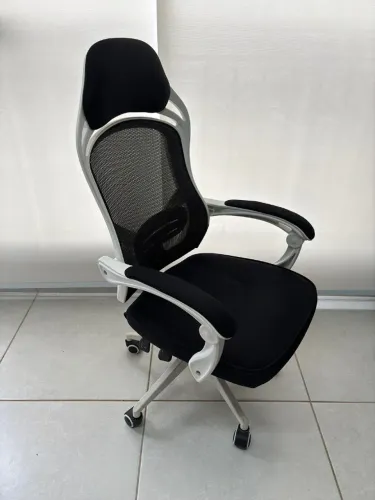 Cadeira Escritório Presidente Gamer Branca Conforsit Tóquio 4534