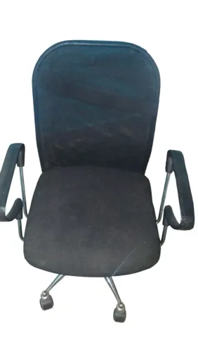Cadeira Para Escritório Ou Gamer Giratória Tela Mesh Preta