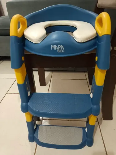 Redutor Infantil Para Vaso Sanitário Com Escadinha