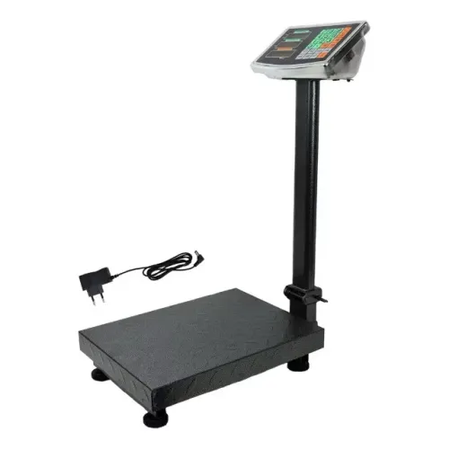 Balança Plataforma 180kg com Mastro Bivolt Digital