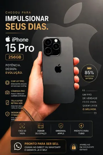 iPhone 15 pro 256 (85%)