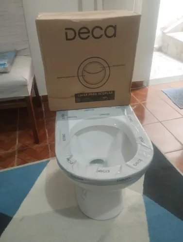 Vaso Deca Vogue Plus Branco + Caixa Acoplada (NOVO)