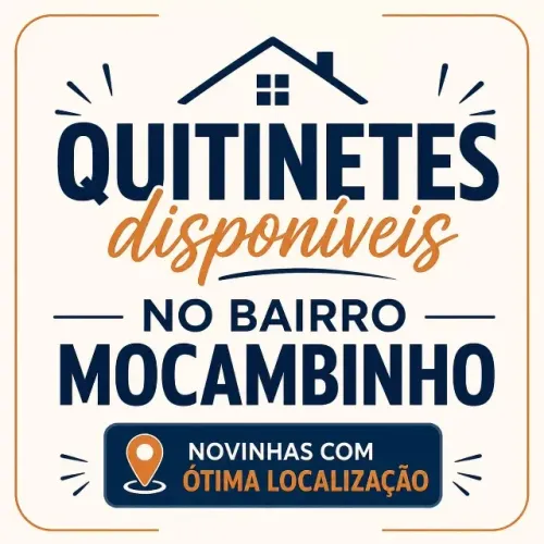 QUITINETES DISPONÍVEIS PARA ALUGUEL
