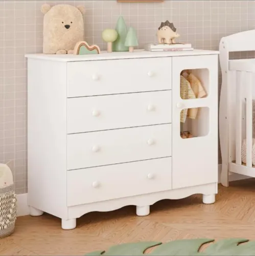 Cômoda 100% MDF - Nova e Lacrada