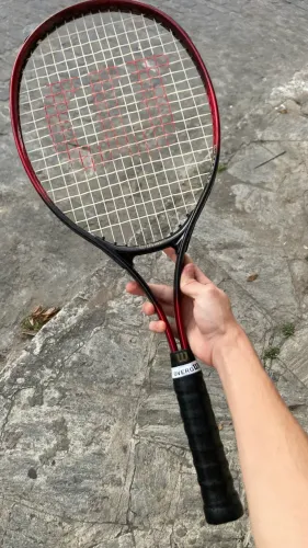 Raquete de Tênis Grafite Wilson NOVÍSSIMA