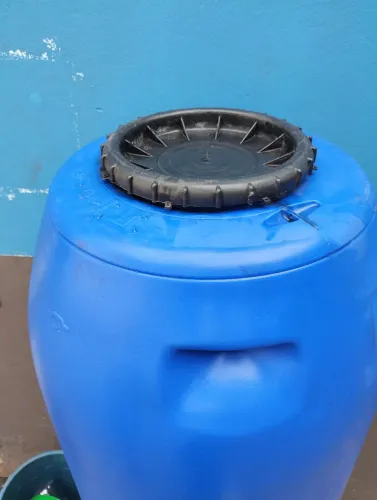 BOMBONA REUTILIZADA 240 LITROS - TAMPA REMOVÍVEL